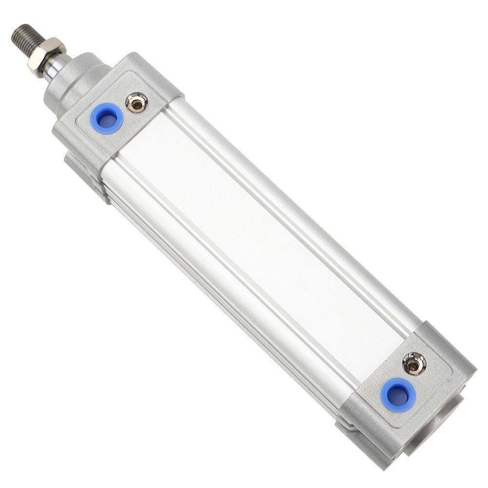DNC40 Standard Pneumatic Air Cylinder Aluminum Alloy M12*1.25 Piston Rod Thread
