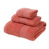 Long Staple Cotton Towel Bath Towel Square Three-piece Business Trip Soft and Comfortable Cotton Towel