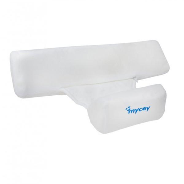 

Боковая подушка для сна кремовая