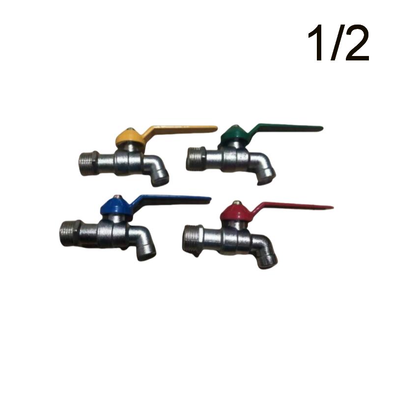 

1 Piece 1/2 3/4 Ibc Water Tank Connector Garden Hose Zinc Alloy Tap Faucet Adapter Irrigation Joint Fitting Ball Valve A1