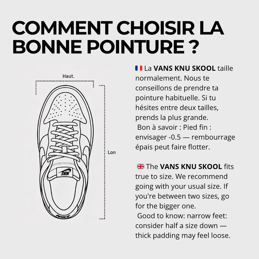 Vans Knu Skool Navy White