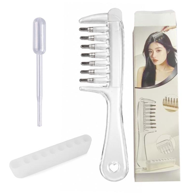 1Pc Multi Function Mini Portable Head Applicator Hair Care Anti Frizz Firming Scalp Nourish Anti Static·..