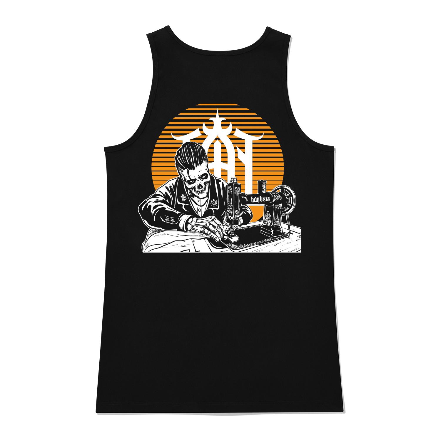 Khan 6312 Ksb0157 Khan Custom Style Long Sleeveless - Black Black/L