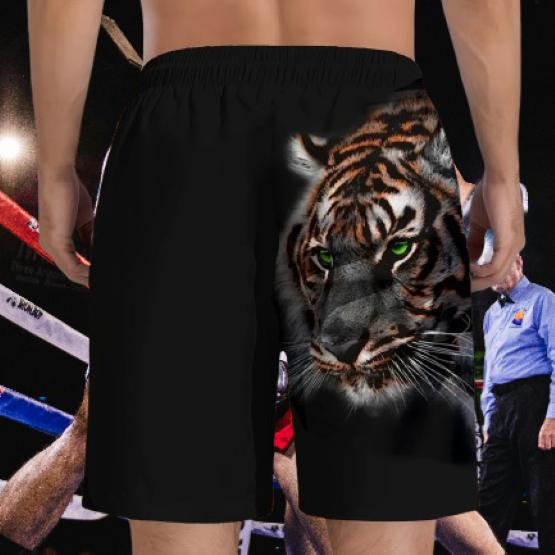 Tiger Muay Thai Boxing Kickboxing Shorts 3D Print Fighting Training Unisex Men Women Quick Dry Fitness Gym Sport Workout Casual Streetwear