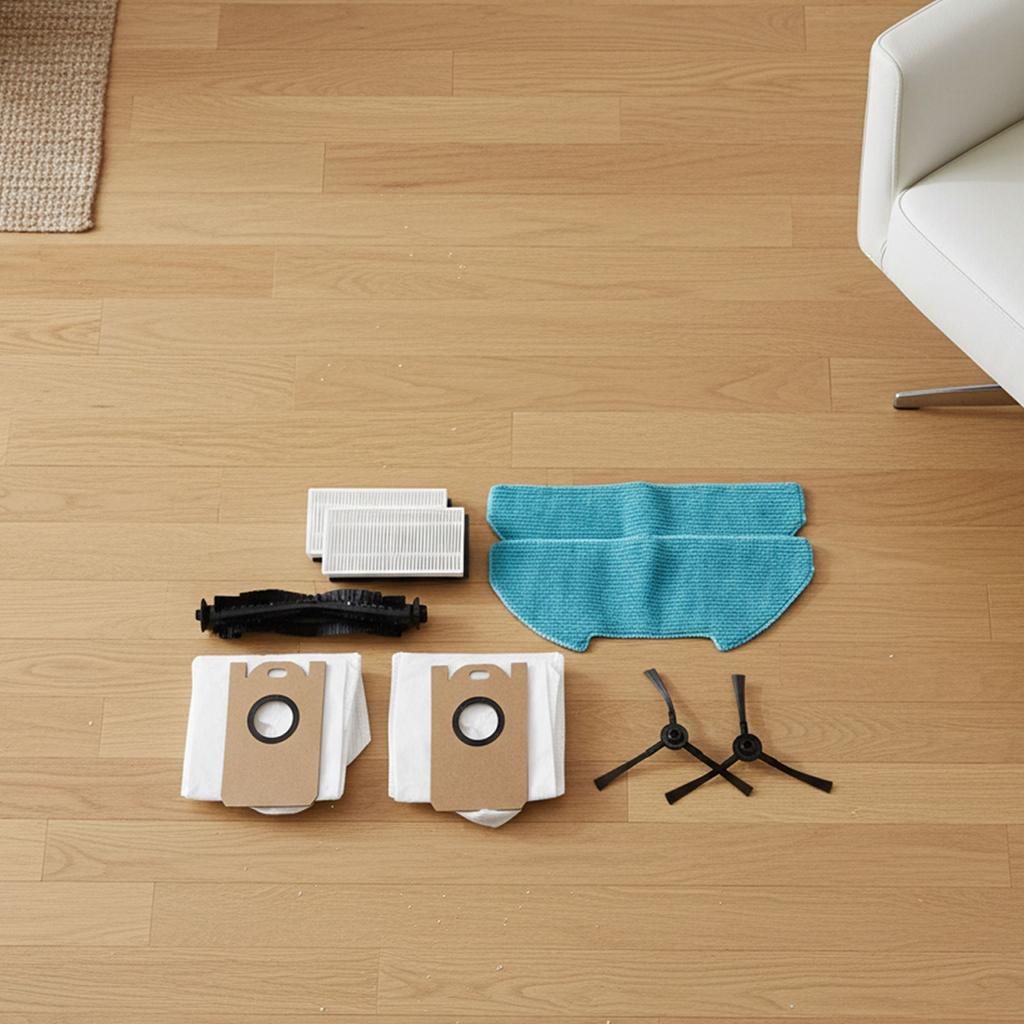 Efficient Parts Replacement Kit for Redkey R10 Robot Vacuum Cleaner
