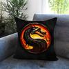 M-Mortal Kombat Kissenbezug Bequemer Wende-Kissenbezug Ideal für Auto Sofa Schlafzimmer & darüber hinaus