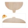 Confezione da 4 Pale per Pizza in Legno con Manico Comodo Resistenti al Calore Tavola in Legno Massiccio per Cuocere Pasticcini e Torte