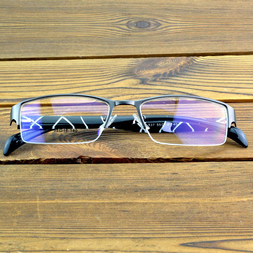 Clara Vida Półramkowe Okulary Korekcyjne w Stylu Biznesowym