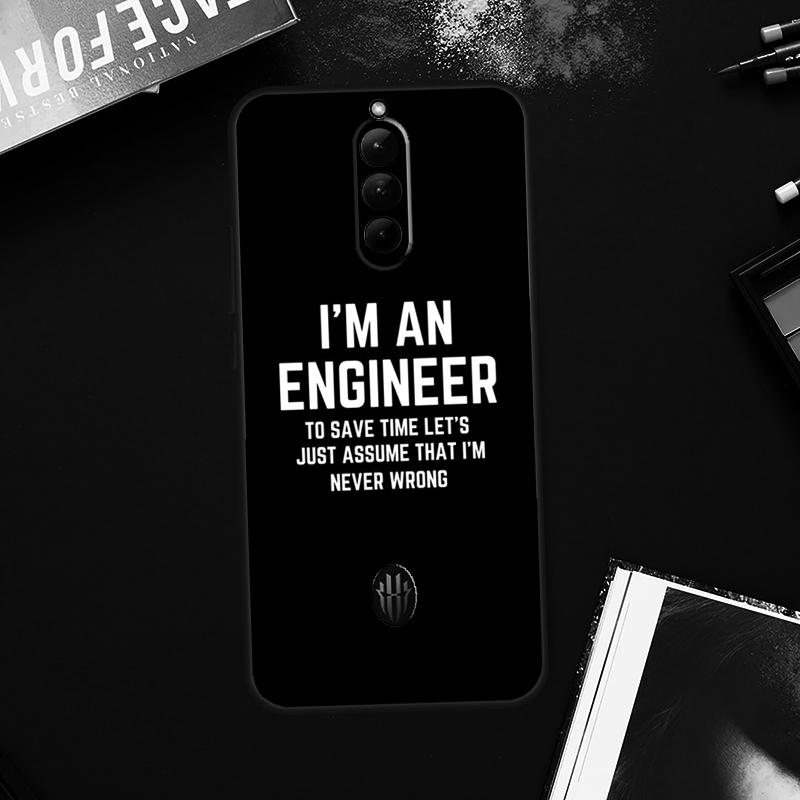 I M An Engineer I M Good At Maths Case For ZTE Nubia Red Magic 8 8S Pro Plus RedMagic 9 Pro Plus 6 7 6S 7S Pro 5S 6R 5G Cover