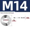 304 Stainless Steel Double Stack Self-Locking Washer with 65Mn Manganese, Anti-Loosening, Double-Sided Tooth Layer