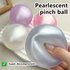 Soft Coconut Oil Squishy Ball Transparent Squishy Pearl Squishy Toy  Office