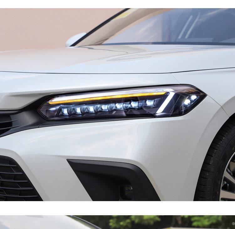LED Matrix Headlight Assembly w/ Dynamic Turn Signals for 2022-2026 Civic Gen 11