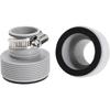 1.25 To 1.5 Pool Hose Connector With Adjustment Hoop Filter Pumps Connector New Pool Hose Adapter