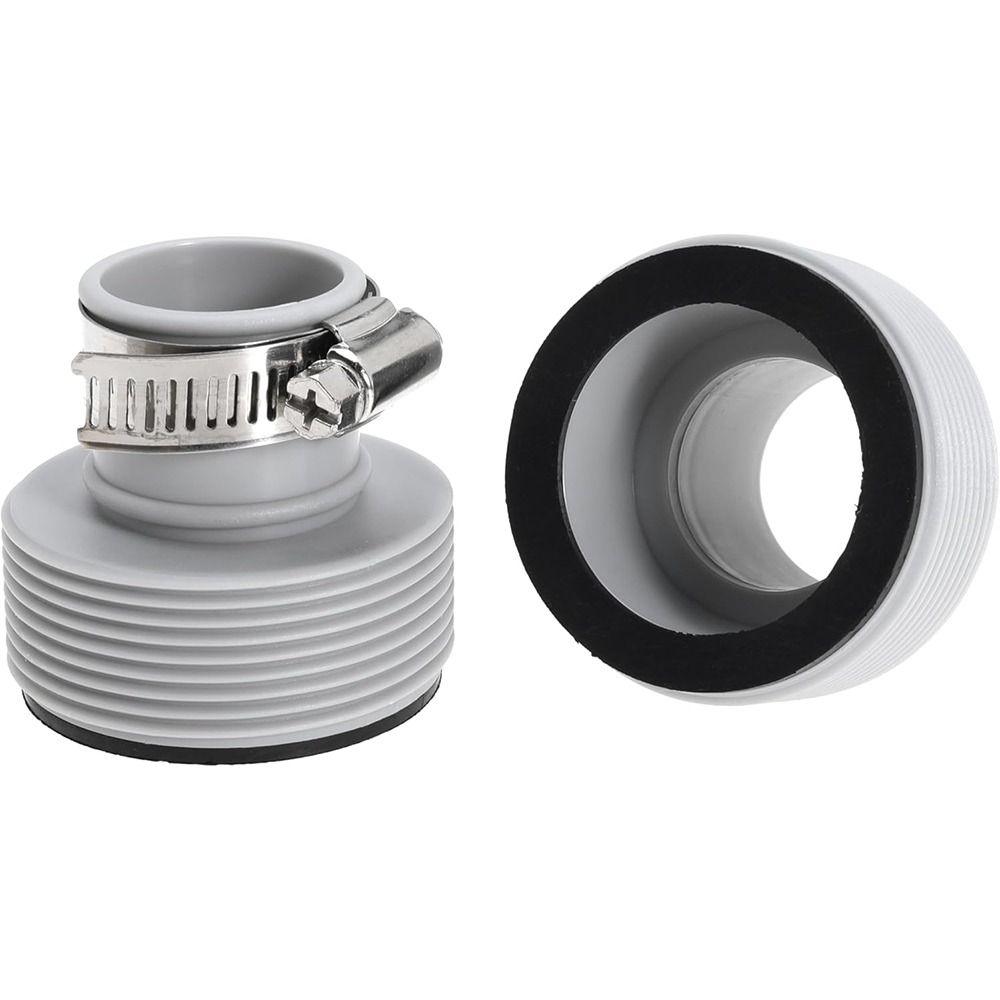 1.25 To 1.5 Pool Hose Connector With Adjustment Hoop Filter Pumps Connector New Pool Hose Adapter