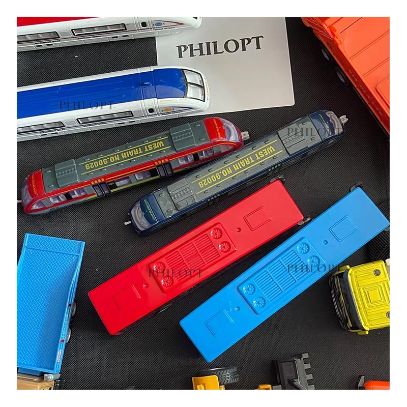 Simulation Alloy Metal High Speed Rail Diecast Train Toy Model Educational Toys Boys Children Train Alloy Model Car Toys Gift