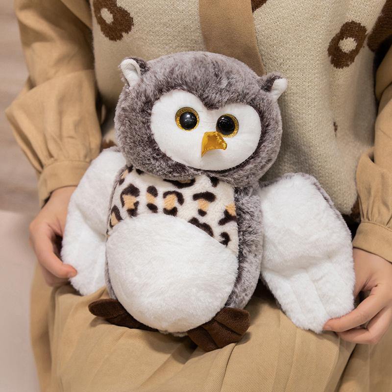 1Pc 2025Cm Cute Plush Owl Plush Toys Kawaii Owl Pillow Dolls Stuffed Soft Animal Toy Kawaii Owl Birthday Christmas Gift