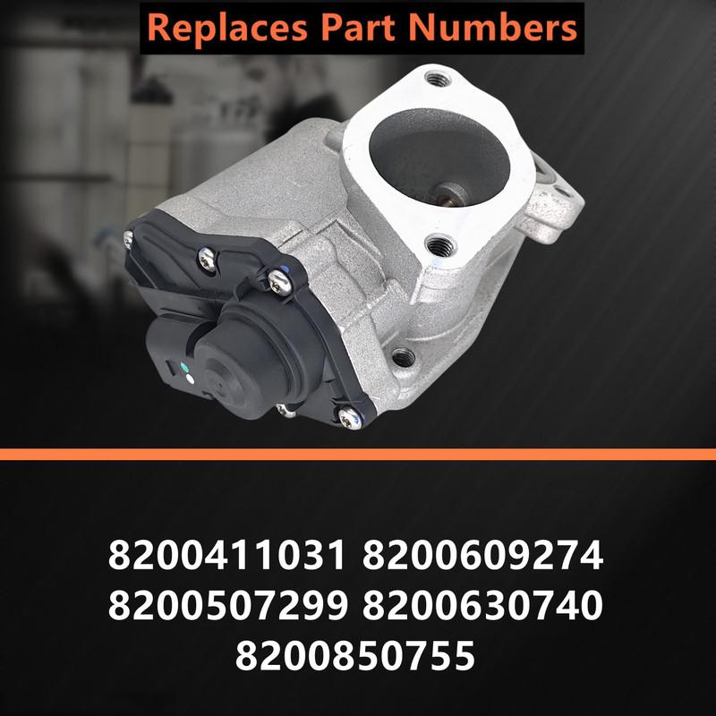 EGR valve For Renault Laguna Megane MK II Scenic Suzuki Grand Vitara 8200411031 8200609274 8200507299 8200630740 8200850755