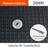 Electric Grinder Diamond Cutting Disc for Jade, Amber, Glass Polishing & Engraving