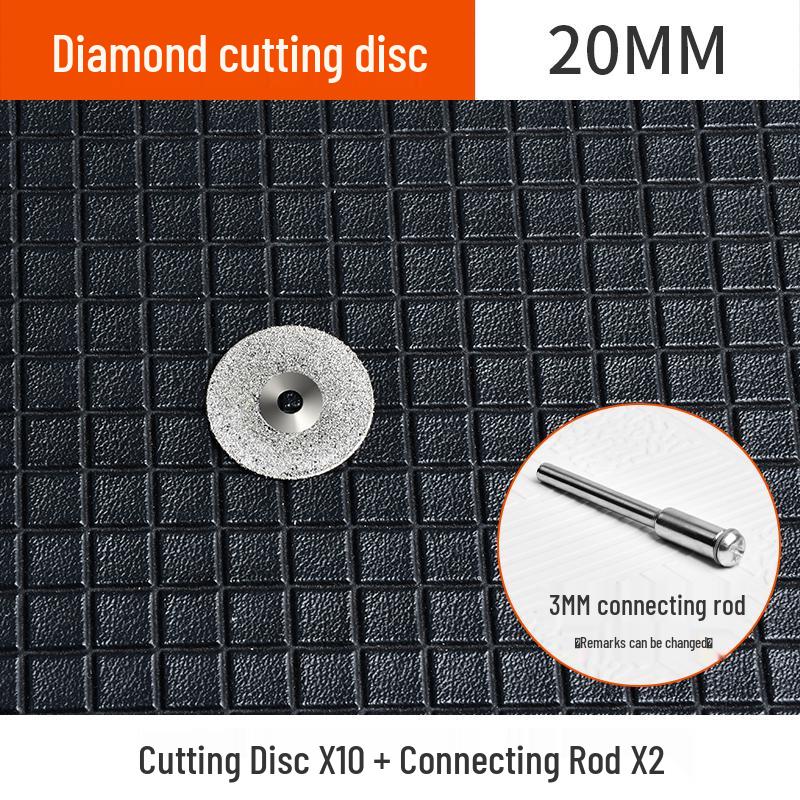Electric Grinder Diamond Cutting Disc for Jade, Amber, Glass Polishing & Engraving