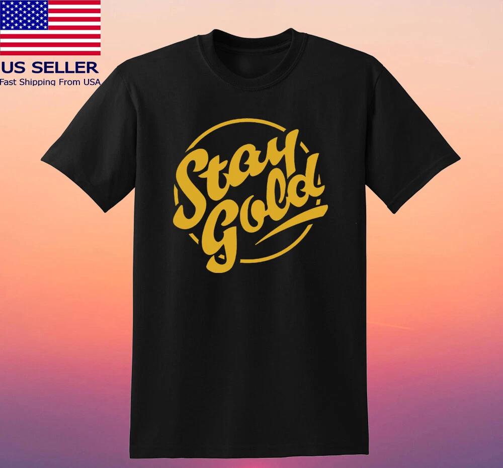 Stay Gold Ponyboy The Outsiders Men s Black Size S-5XL XL