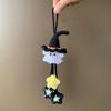 Halloween Pendant 3D Soft Plush Ghost Crochet Kit Festive Holiday Pendant Decoration Whimsical Halloween Accessories