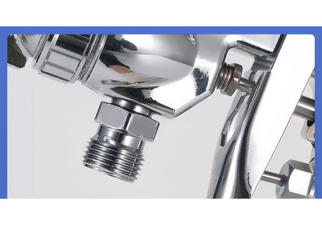 W101 Pneumatic Paint Spray Gun with High Atomization for Furniture, Upper & Lower Pot, New Model W71/W77