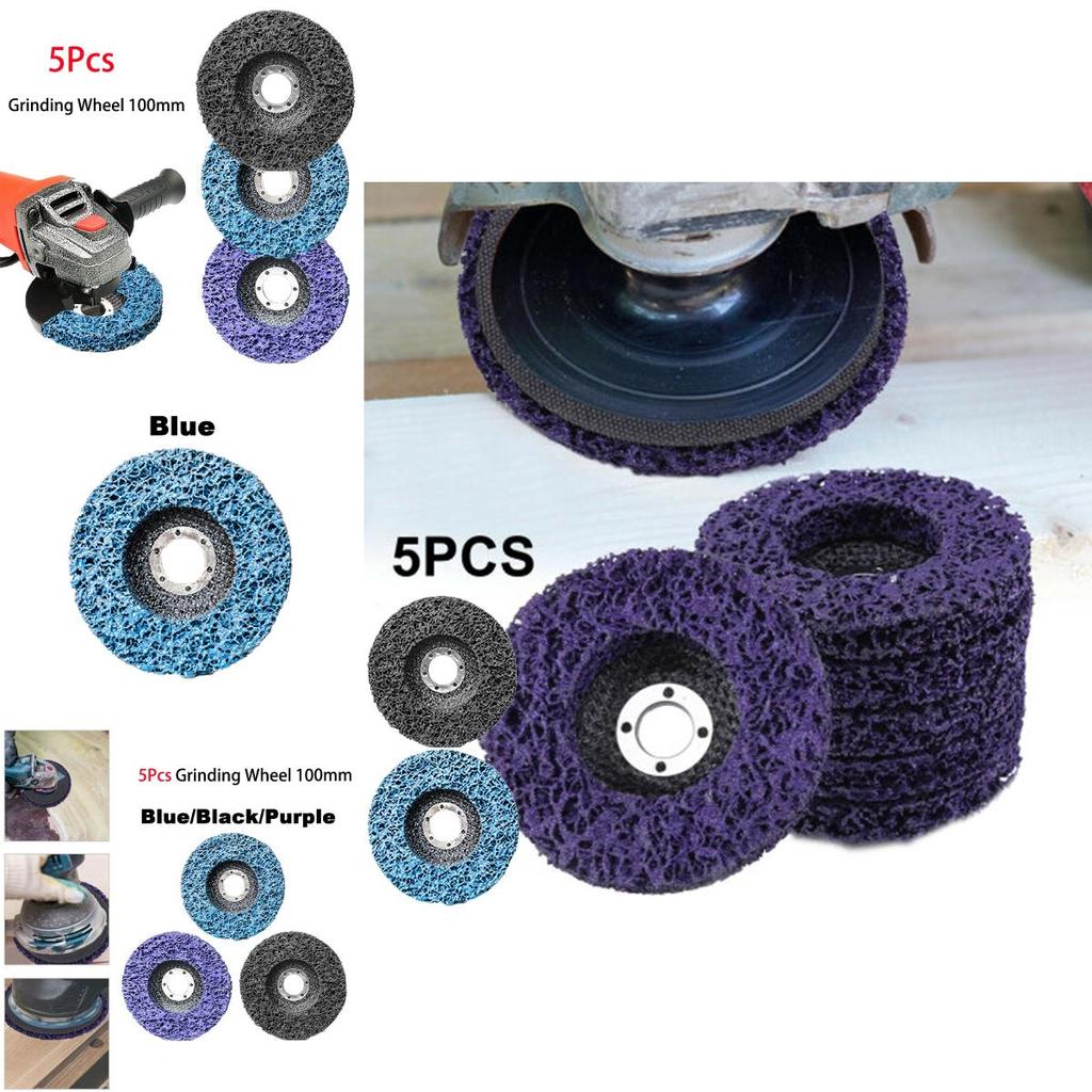 Durable 100mm Grinding Wheels With Poly Strip Disc For Safe And Easy Paint Or Rust Removal