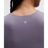 Lululemon All It Takes RiBBeD Nulu V Neck Long sleeVe Shirt  B D Cups Grape Mist