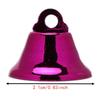 20pcs Metal Construction Bird Bells Iron Material Craft Bells Colourful Chew Toy Bells  For Parrots