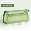 Double-Layer Transparent Mesh Pencil Case – 3D Large-Capacity Stationery Bag for Students