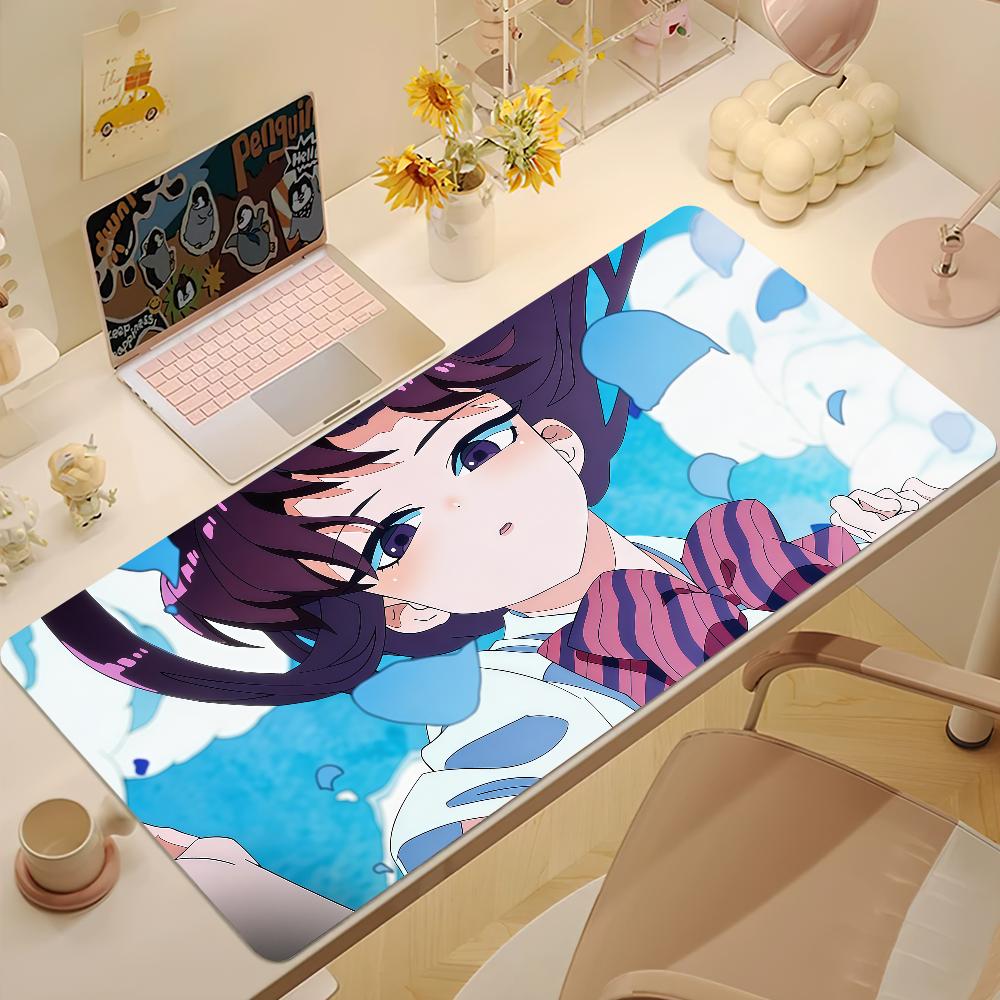 Anime Cute Rikka Takanashi Mouse Pad Large Nonslip Lockedge Desktop Computer Desk Mat Keyboard Mousepad Office Gamer Student