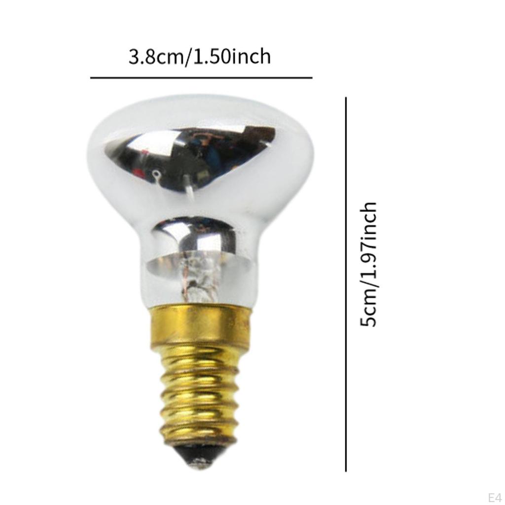 30W E17 Socket Lava Lamp Bulb – R39 Reflector Type, 110-120V, Replacement Bulb For Lava Lamps, Home Accent Lighting (Fits Standard E17 Base)