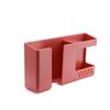 2 In 1 Wall-mounted Mobile Phone Remote Control Storage Box Multifunctional Punch-free Storage Rack Wall Debris Storage Holders Cup Holders 5