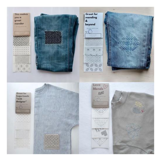 4 szt. szablon do haftu Sashiko, geometryczny wzór Sashiko, szablon wielokrotnego użytku Sashiko, wzór do haftu do ręcznego pikowania i haftu