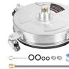 13'' Surface Cleaner 4000 PSI Max Pressure 1/4" Quick Connector ,2 Replace