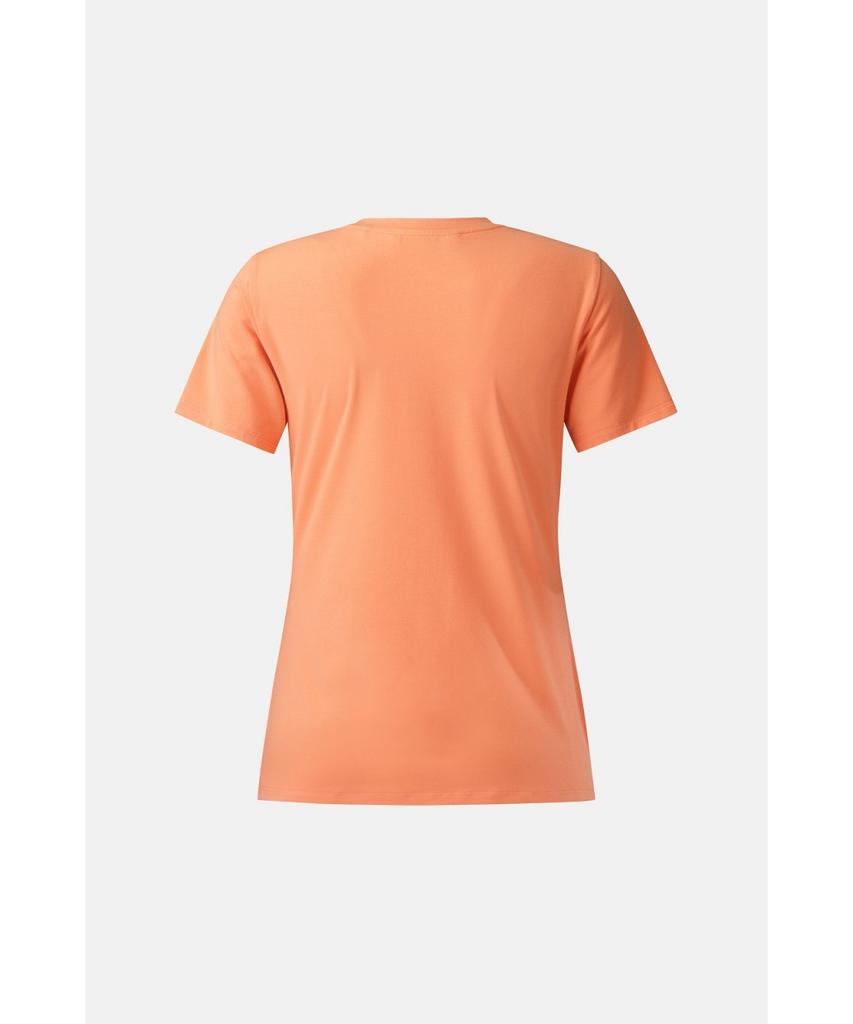 Koolongseupocheu Women'S Soft Feel Round Neck Short Sleeve T-Shirt Jktcm26332Sun