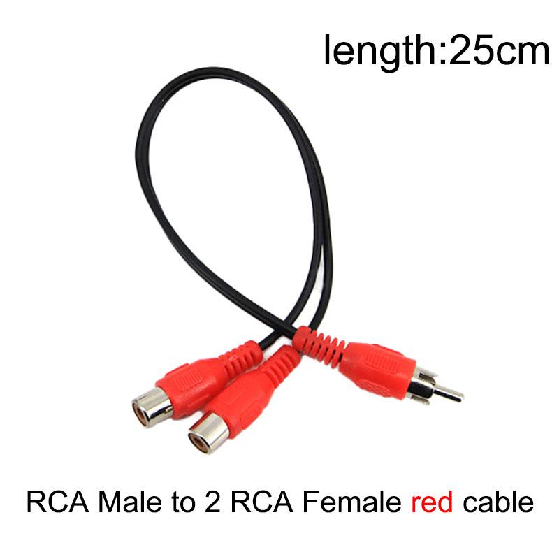 3 Pole 4 Pole 3.5mm Male Female Stereo To 2 RCA Male Female To Cable 2RCA Male Female Stereo Extend Audio Video Red White Cord