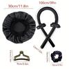 3/5/8pcs No-Heat Curling Iron Set with Satin Sleep Cap Hair Clips Comb Hair Tie Women's Heatless Overnight Styling Tools