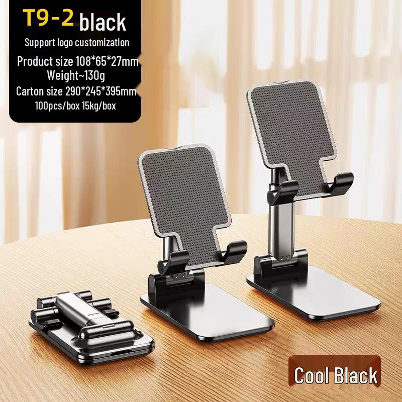 360° Rotating Foldable Aluminum Phone and Tablet Stand