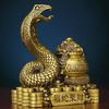 Copper Snake Ornament, Twelve Zodiac Zodiac Snakes, Ruyi Snake, Home Living Crafts Gift