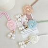 2Pcs Minimalist Floral Curtain Tiebacks Modern Curtain Holdbacks  Hanging Ornament