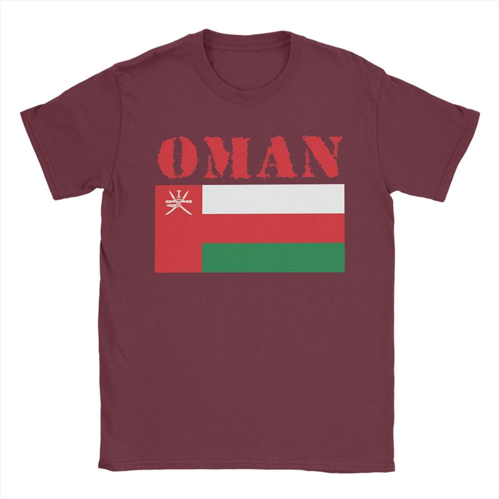 Streetwear T-shirt Zomer Oman Vlag Populaire T-shirts Katoenen T-shirt voor Heren Y2K Leuk Grote Maten 6XL Korte Mouw Kleding