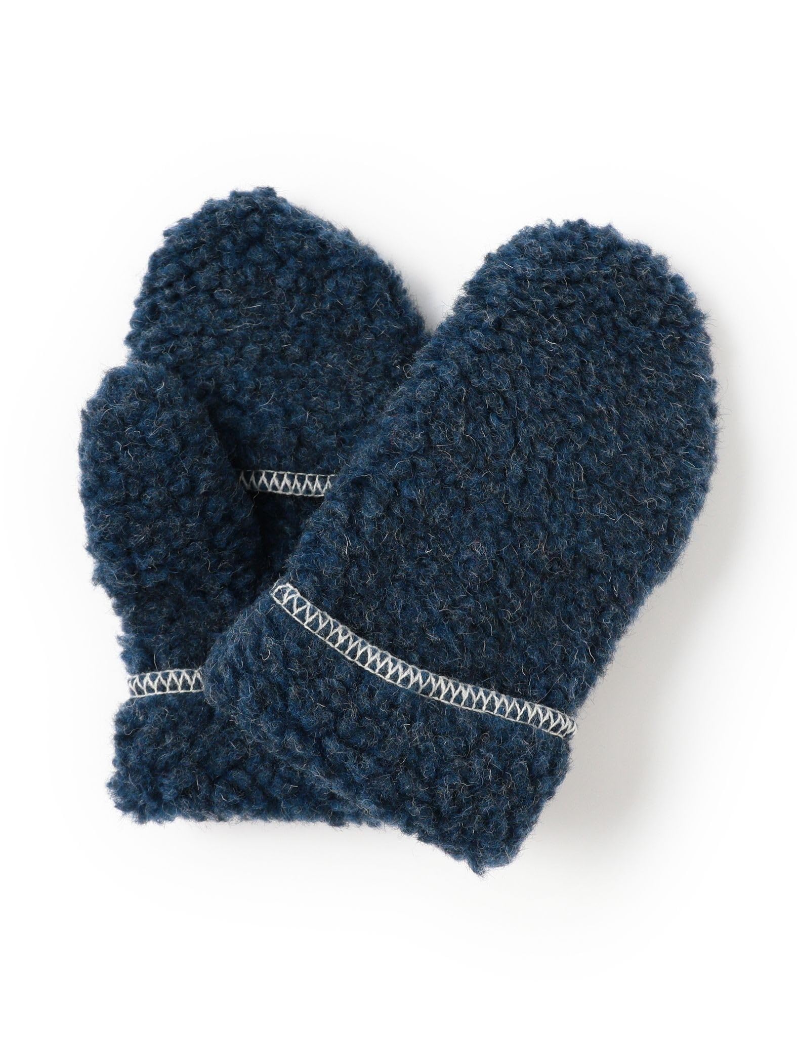 

Beams Boy Gloves [Special Order] SHEEP by Sea MITTENS 25FW Women s Navy Free