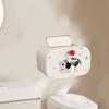 Waterproof Cartoon Tissue Holder No Punching Paper Towel Box Wall Mounted Tissue Box  Bathroom