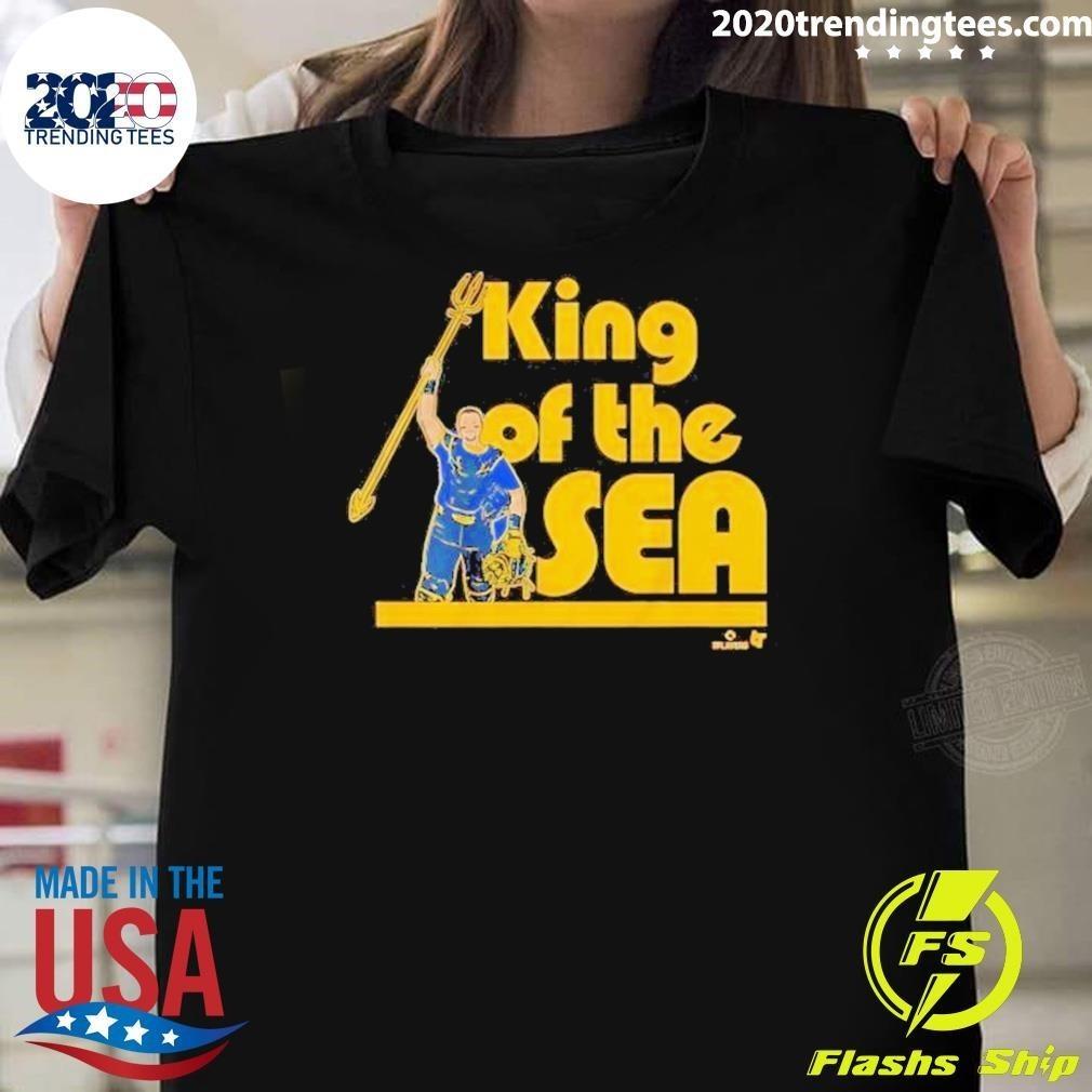Premium Cal Raleigh King of the SEA Tee T-shirt L303 XL