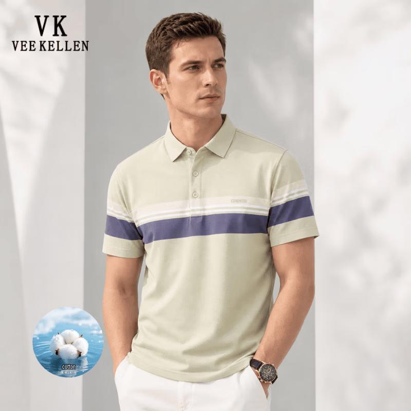 VEE KELLEN Men s Cooling Mercerized Cotton Polo Shirt M лимонно-желтый