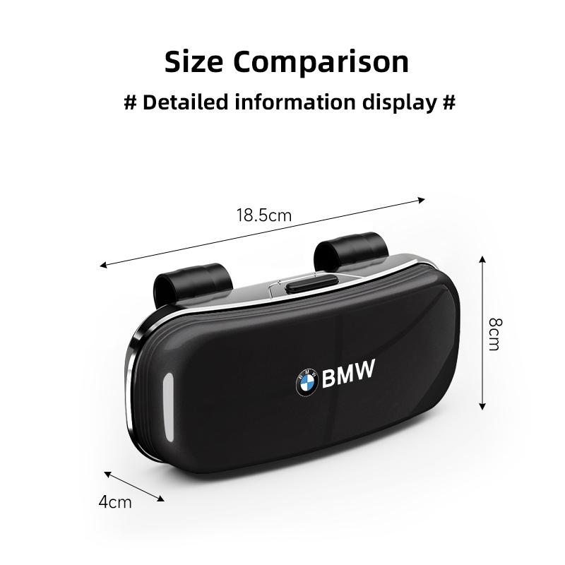 BMW Motorcycle sticker /Car Visor Glasses Box Auto Sunglasses Storage Case For BMW M E46 E90 E60 F30 F10 E92 E87 E91 E30 E39 E36