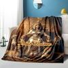 1PC Custom Name Glamorous Hair Tools Fantasy blanket versatile,all-season throw suitable for the living room,bedroom,camping,travel,and gift