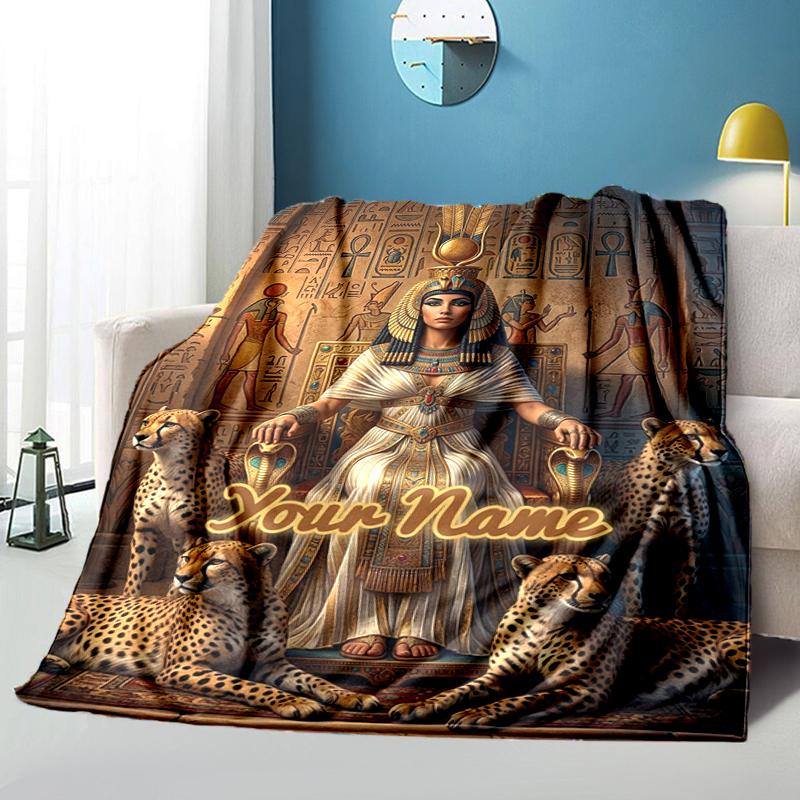 1PC Custom Name Glamorous Hair Tools Fantasy blanket versatile,all-season throw suitable for the living room,bedroom,camping,travel,and gift