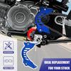 Motorcycle Sprocket Cover Chain Protector Guard Parts CNC Aluminum Alloy Protection Shield Cover For YAMAHA TTR110 All Years